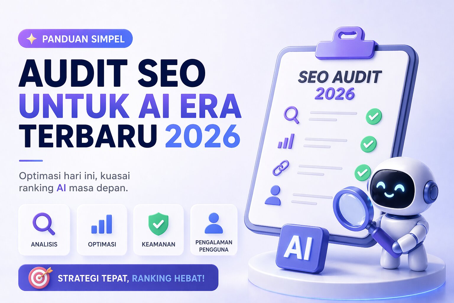 Strategi Audit SEO Berbasis AI Adaptive Search Personalization Optimization untuk Menaklukkan Hasil Pencarian yang Dipersonalisasi di Era 2026
