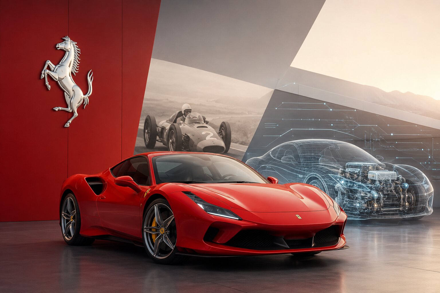 Perkembangan Ferrari dalam Optimalisasi Teknologi Human-Machine Interface (HMI) untuk Meningkatkan Interaksi Pengemudi dan Mobil Sport di Industri Otomotif Global