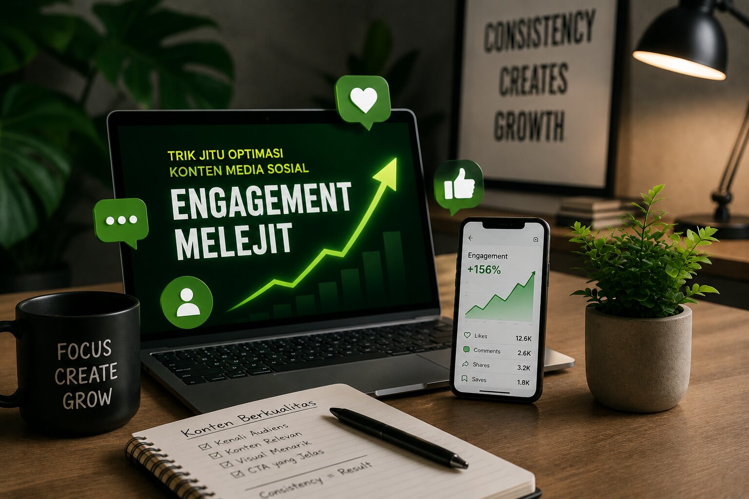 Strategi Optimalisasi Interaksi Komentar Media Sosial untuk Meningkatkan Engagement, Algoritma Distribusi, dan Loyalitas Audiens Secara Organik